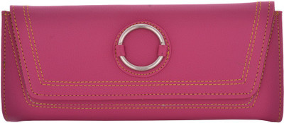 

Cuddle Girls Casual, Formal, Travel, Trendy Multicolor Fabric Wallet(4 Card Slots), Pink