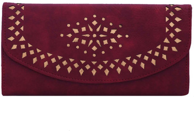

Fantosy Women Maroon Artificial Leather Wallet(4 Card Slots)