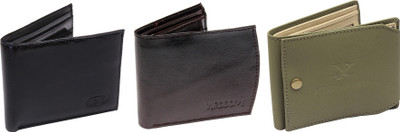 

Cay Men Multicolor Artificial Leather Wallet(5 Card Slots)