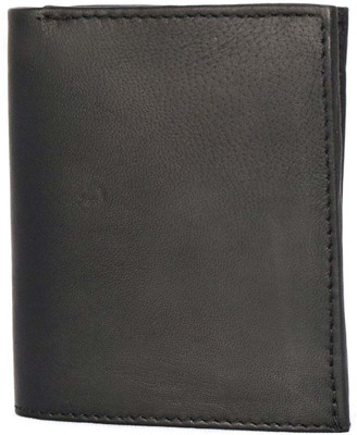 

D'zigners Men Black Genuine Leather Wallet(5 Card Slots)