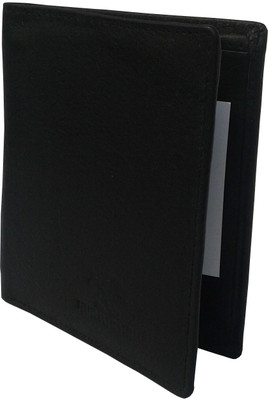 

NUKAICHAU Boys Black Genuine Leather Card Holder(8 Card Slots)