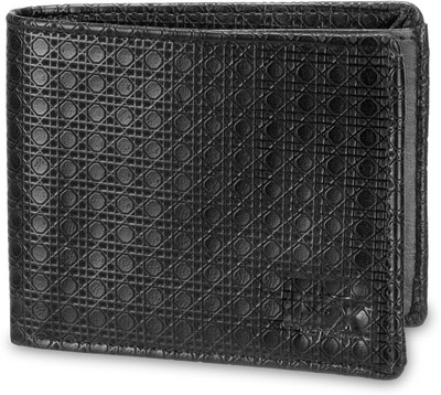 

TSX Men Black Artificial Leather Wallet(6 Card Slots)