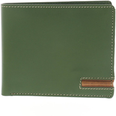 

Creative India Exports Men Green Genuine Leather Wallet(6 Card Slots)