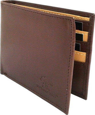 

NUKAICHAU Men Brown Artificial Leather Wallet(8 Card Slots), Brn tan 8