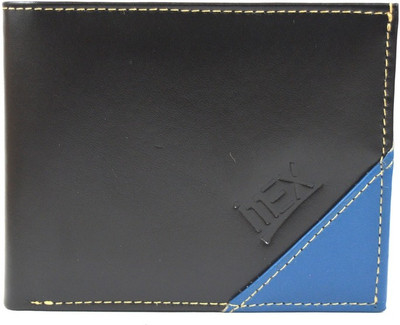 

Imex International Men Black, Blue Genuine Leather Wallet(7 Card Slots)