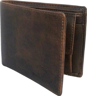 

NUKAICHAU Men Brown Artificial Leather Wallet(3 Card Slots), Brn 3