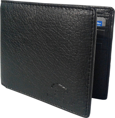 

NUKAICHAU Men Black Artificial Leather Wallet(6 Card Slots), Blk 6b