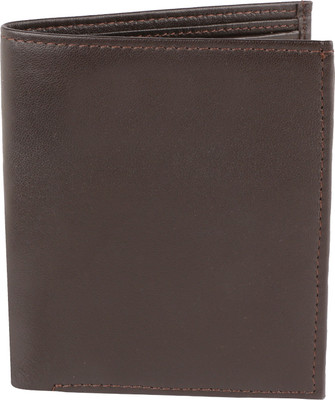 

irin Men Tan Genuine Leather Wallet(8 Card Slots)