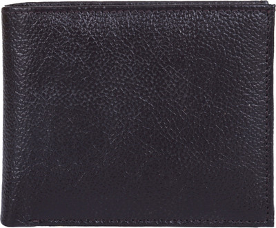 

Reezus Men Black Genuine Leather Wallet(10 Card Slots)