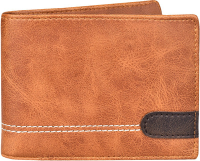 

ADESCO Men Tan Artificial Leather Wallet(6 Card Slots)