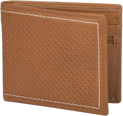 

Chisel Men Tan Genuine Leather Wallet(4 Card Slots)