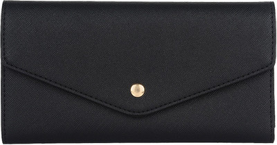 

Cathy London Girls Black Artificial Leather Wallet(4 Card Slots)