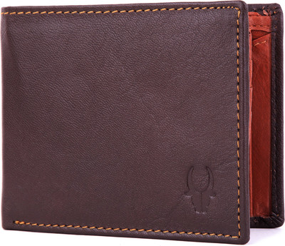 

WildHorn Men Brown Genuine Leather Wallet(6 Card Slots)