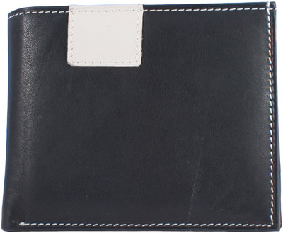 

Zeebros Men Black Genuine Leather Wallet(5 Card Slots)