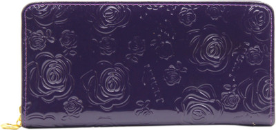 

Trendy Women Blue Artificial Leather Wallet(6 Card Slots)