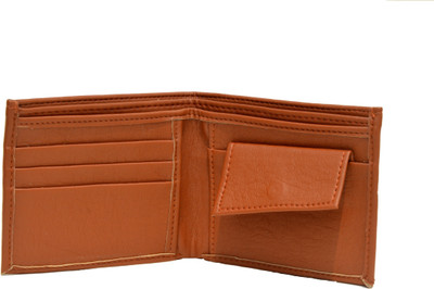 

Style Clues Men Orange Artificial Leather Wallet(3 Card Slots), Orange-08