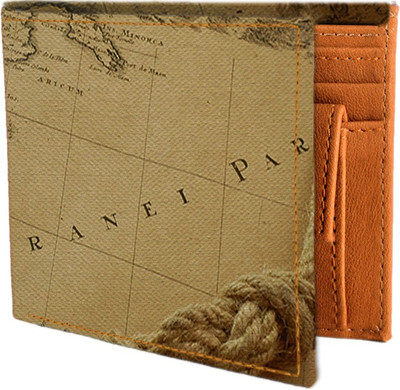 

The Backbencher Men Brown Canvas Wallet(3 Card Slots)