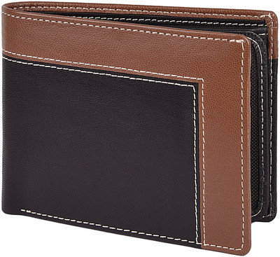 

Taksh Men Black Genuine Leather Wallet(4 Card Slots)