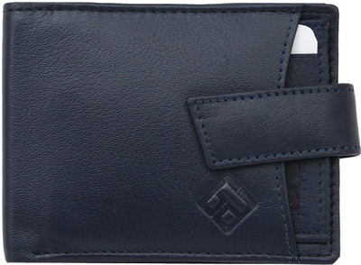 

Giani Bernard Men Blue Genuine Leather Wallet(6 Card Slots), Blue-02