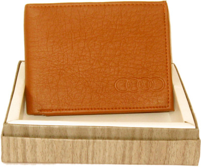 

Sky Marketings Men Brown Genuine Leather Wallet(4 Card Slots)