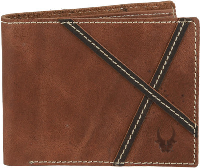 

WildHorn Men Brown Genuine Leather Wallet(6 Card Slots)