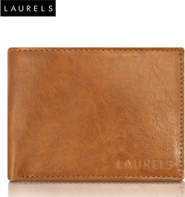 

Laurels Men Casual Tan Genuine Leather Wallet(7 Card Slots)
