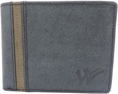 

Wallet Villa Men Grey Genuine Leather Wallet(6 Card Slots)