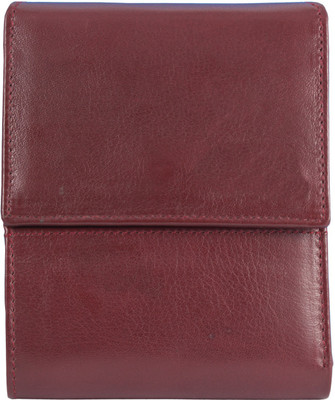 

Zeebros Men Maroon Genuine Leather Wallet(5 Card Slots)