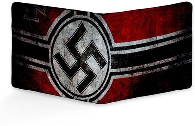 

Shopmania Men Multicolor Genuine Leather, Canvas Wallet(5 Card Slots), Black