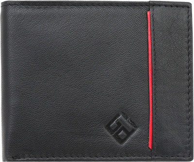 

Giani Bernard Men Black Genuine Leather Wallet(7 Card Slots), Black-01