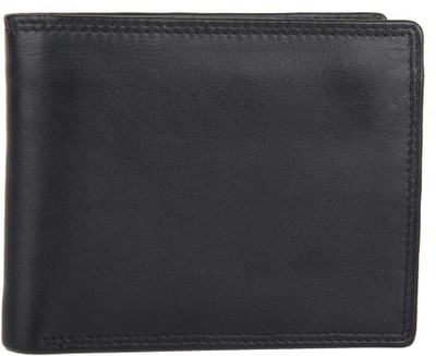 

Chappie Moustache Men Black Genuine Leather Wallet(5 Card Slots), Mgcmw00103-black