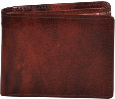 

Divoto Men Tan Genuine Leather Wallet(3 Card Slots), Radish tan