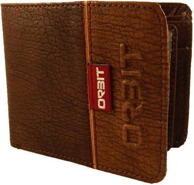 

Orbit Men Brown Genuine Leather Wallet(6 Card Slots)