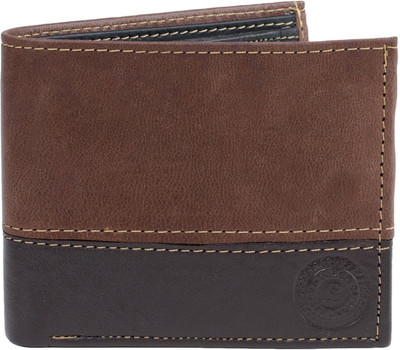 

Exit9 Men Brown Genuine Leather Wallet(3 Card Slots)