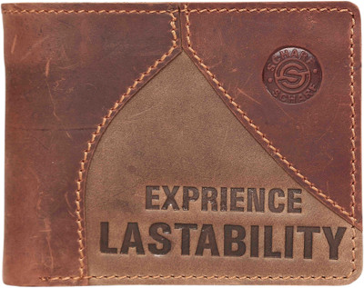 

Scharf Men Multicolor Genuine Leather Wallet(9 Card Slots), Brown-43