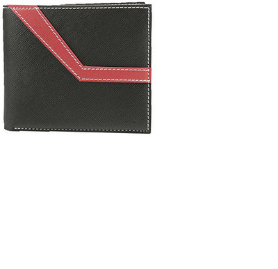 

Creative India Exports Men Black, Red Genuine Leather Wallet(7 Card Slots)
