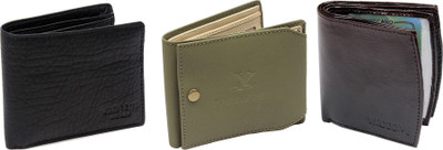 

Cay Men Multicolor Artificial Leather Wallet(5 Card Slots)