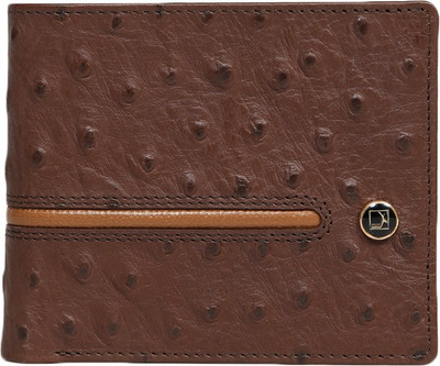 

Da Milano Men Brown Genuine Leather Wallet(4 Card Slots)