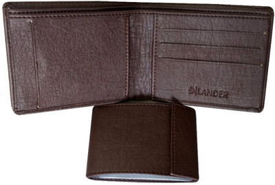 

LANDER Boys Brown Artificial Leather Wallet(9 Card Slots)