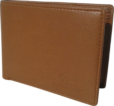 

NUKAICHAU Boys Tan Artificial Leather Wallet(3 Card Slots), Tan 3