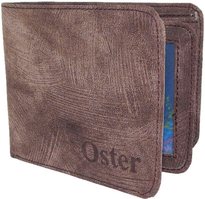 

Oster Men Multicolor Genuine Leather Wallet(8 Card Slots)