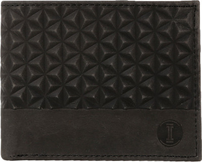 

INLAY Boys Grey Genuine Leather Wallet(8 Card Slots)