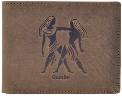 

Aoris Men Tan Genuine Leather Wallet(10 Card Slots), Tan-01