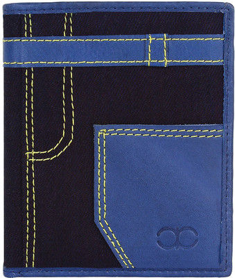 

Amicraft Boys Blue Genuine Leather Card Holder(10 Card Slots)