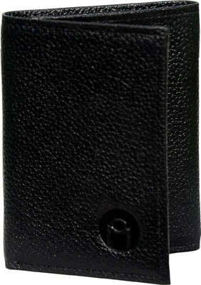 

MOSPL Men Black Genuine Leather Wallet(7 Card Slots)