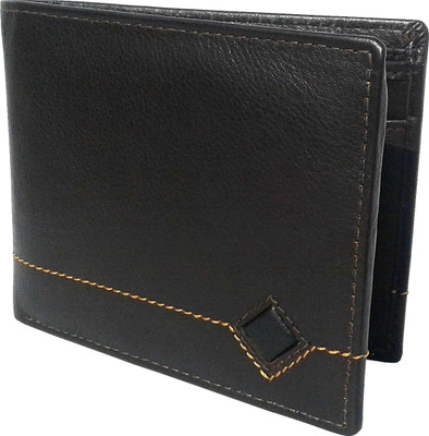 

THE NUKAICHAU Men Brown Genuine Leather Wallet(6 Card Slots), Brn 6