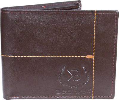 

BESHAK Men Brown Genuine Leather Wallet(3 Card Slots), Black