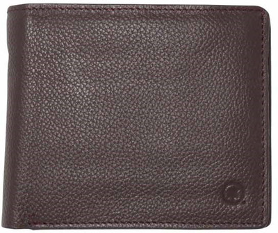 

Hidepark Men Brown Genuine Leather Wallet(6 Card Slots)
