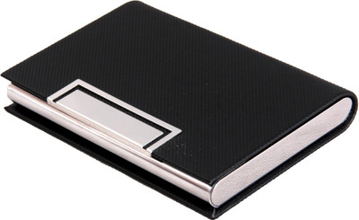 

ShopoSite 20 Card Holder(Set of 1, Black)