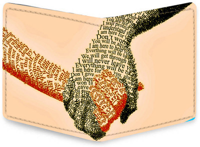 

Shopmania Men Multicolor Genuine Leather, Canvas Wallet(6 Card Slots), Brown